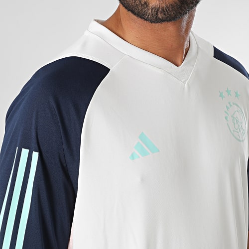 Maillot De Foot Ajax Amsterdam HZ7776 Blanc Bleu Marine