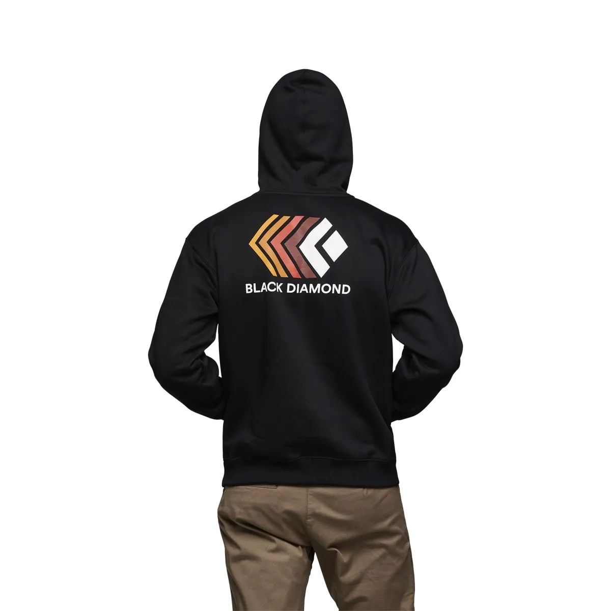 Black Diamond Men's Faded Full Zip Hoody Black