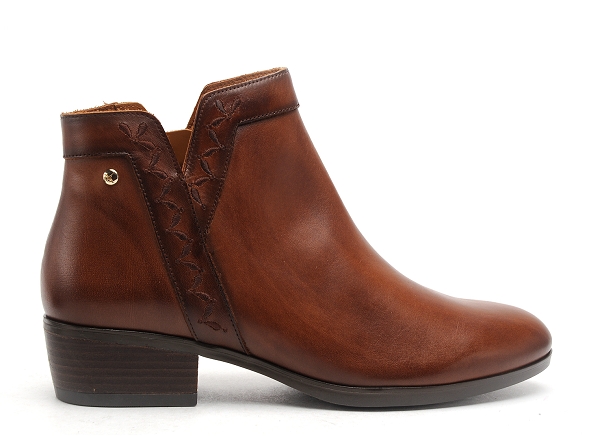 Pikolinos boots bottine plates femme w1u 8533 marron