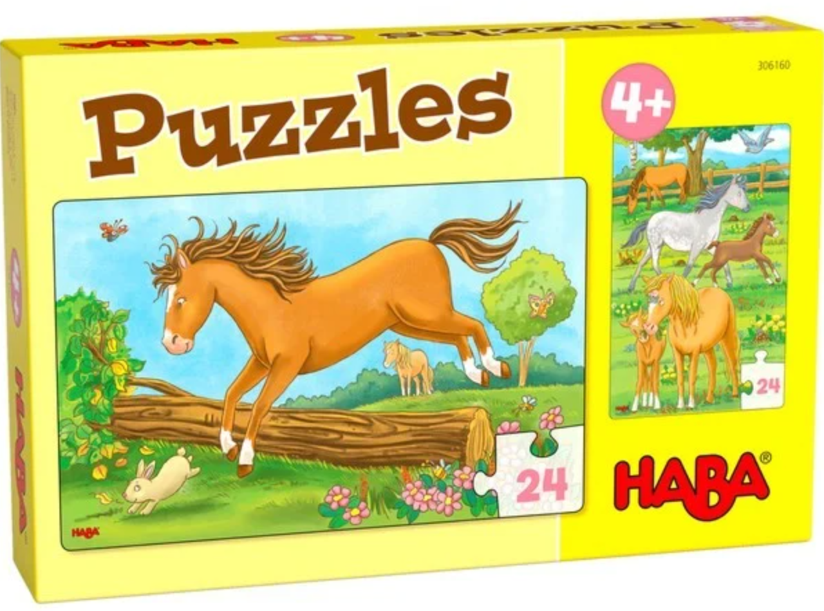 Haba Haba puzzel Paarden