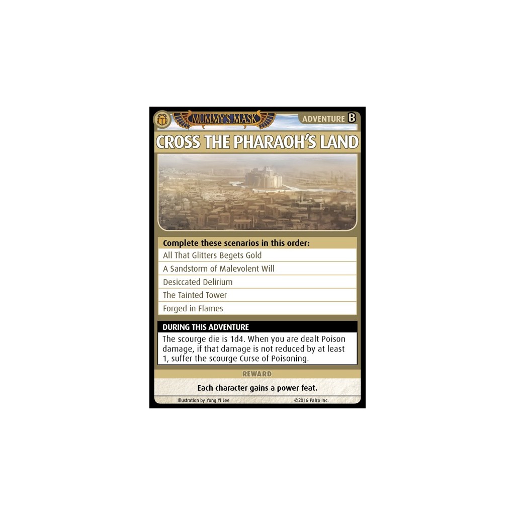 Pathfinder Adventure Card Game: Mummy's Mask - Base Set
