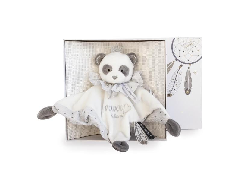 DouDou et compagnie Geschenkset Panda 20cm Geschenkset Panda