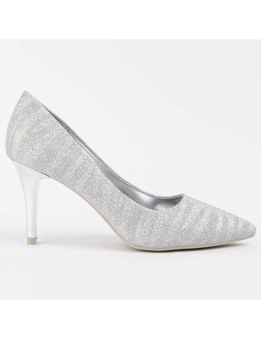 Silver Women's High Heels