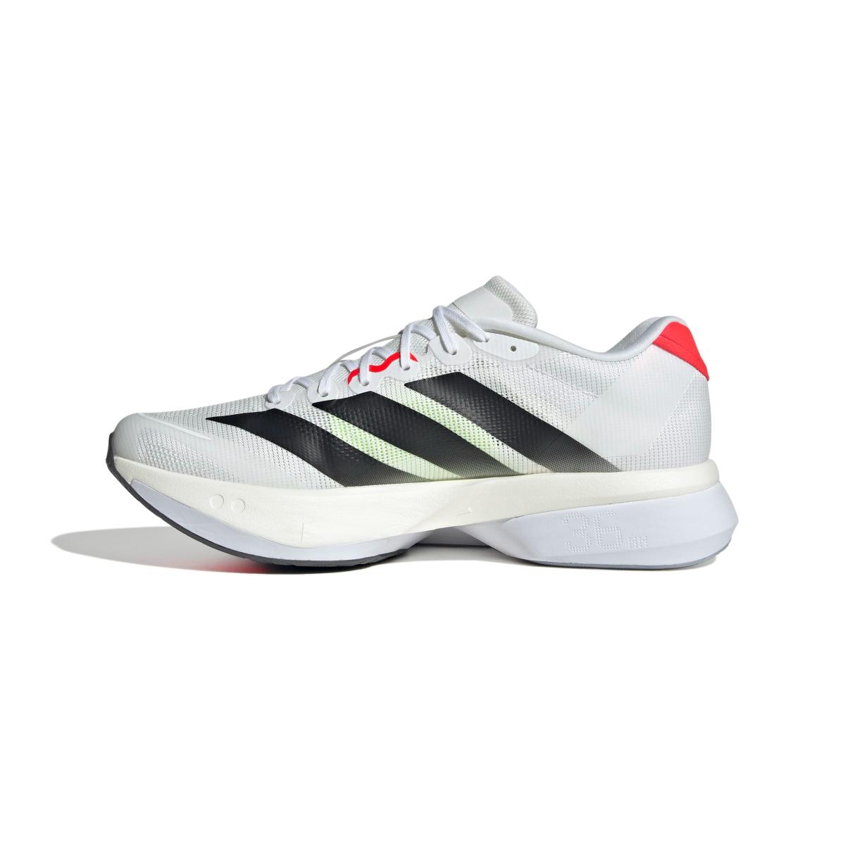 Adidas Adizero Boston 13 Cloud White/Core Black/Lucid Red