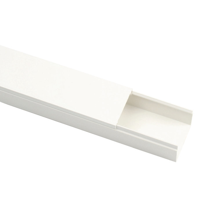Kabelkanal hvid 16 x 16 mm - Elworks