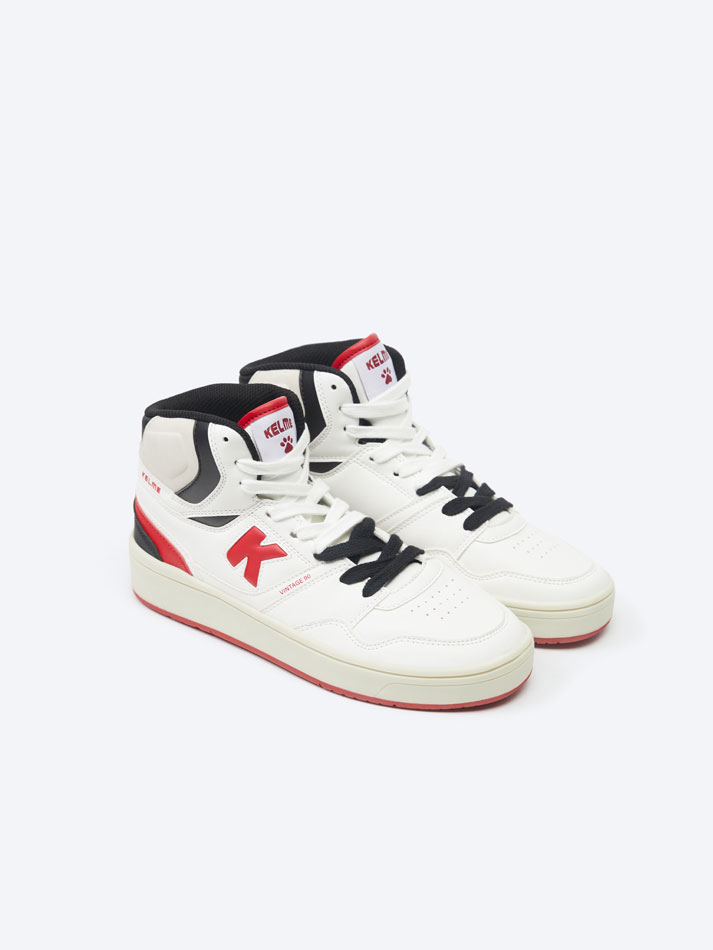Tênis bota de cano curto KELME X LEFTIES - Vermelho