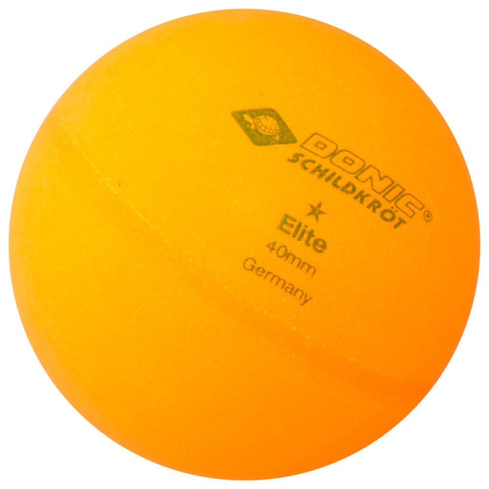 Donic Schildkröt Elite 1 Star Tischtennisbälle 3er orange