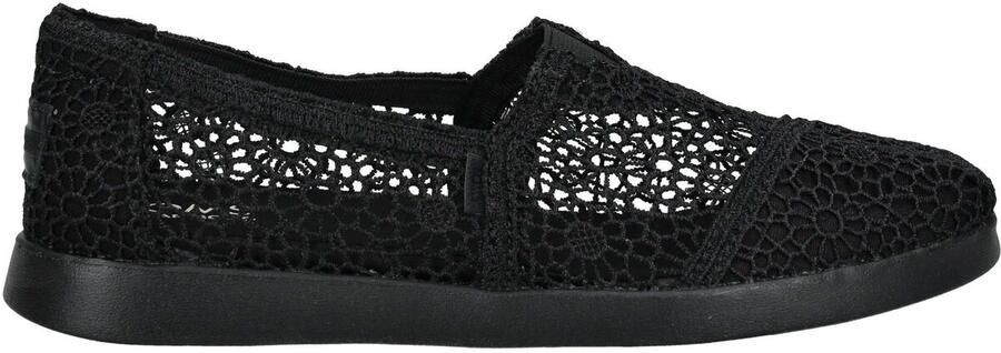 TOMS Schoenen Zwart Loafers Zwart Alpargata Plus