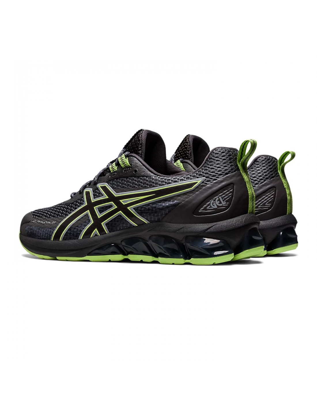 asics sneakers running homme gel-quantum 180 VII noir/vert