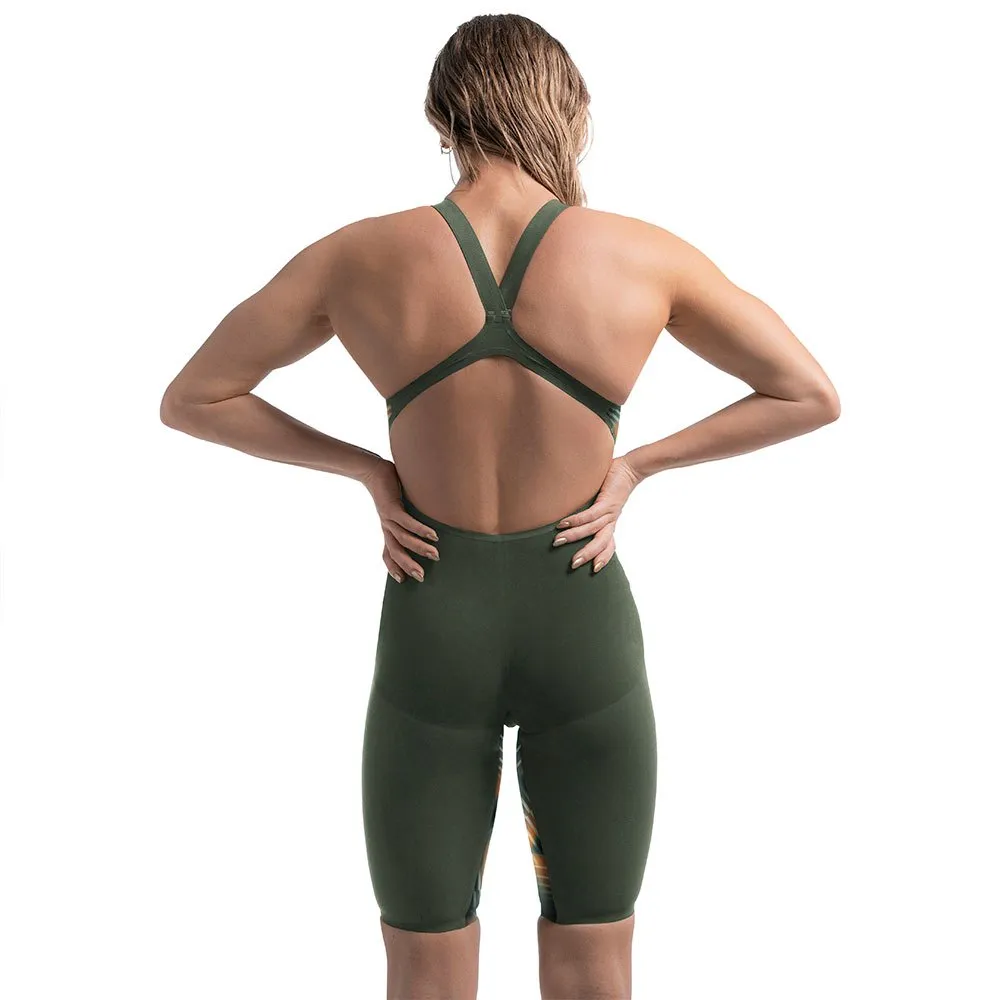 Speedo Fastskin LZR Pure Valor 2.0 Kneeskin offener rücken wettkampfbadeanzug