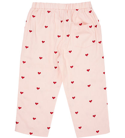 Copenhagen Colors Hosen - Twill Heart - Dusty Rose m. Berry Hea
