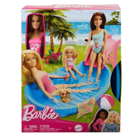 Barbie Pool mit Puppe Refresh