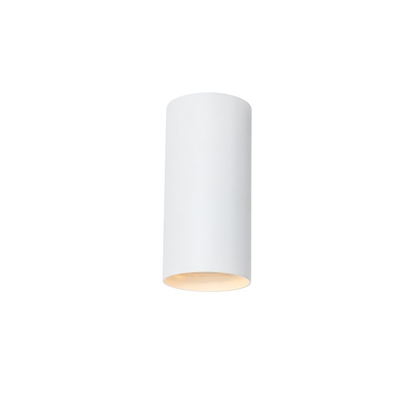 Design wandlamp wit rond 2-lichts - Sab