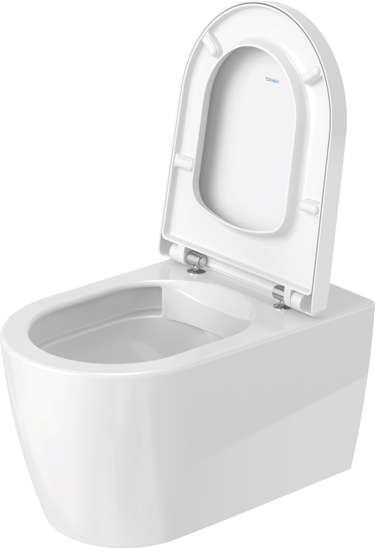 Duravit Starck Me randloos toilet met softclose zitting wit glans