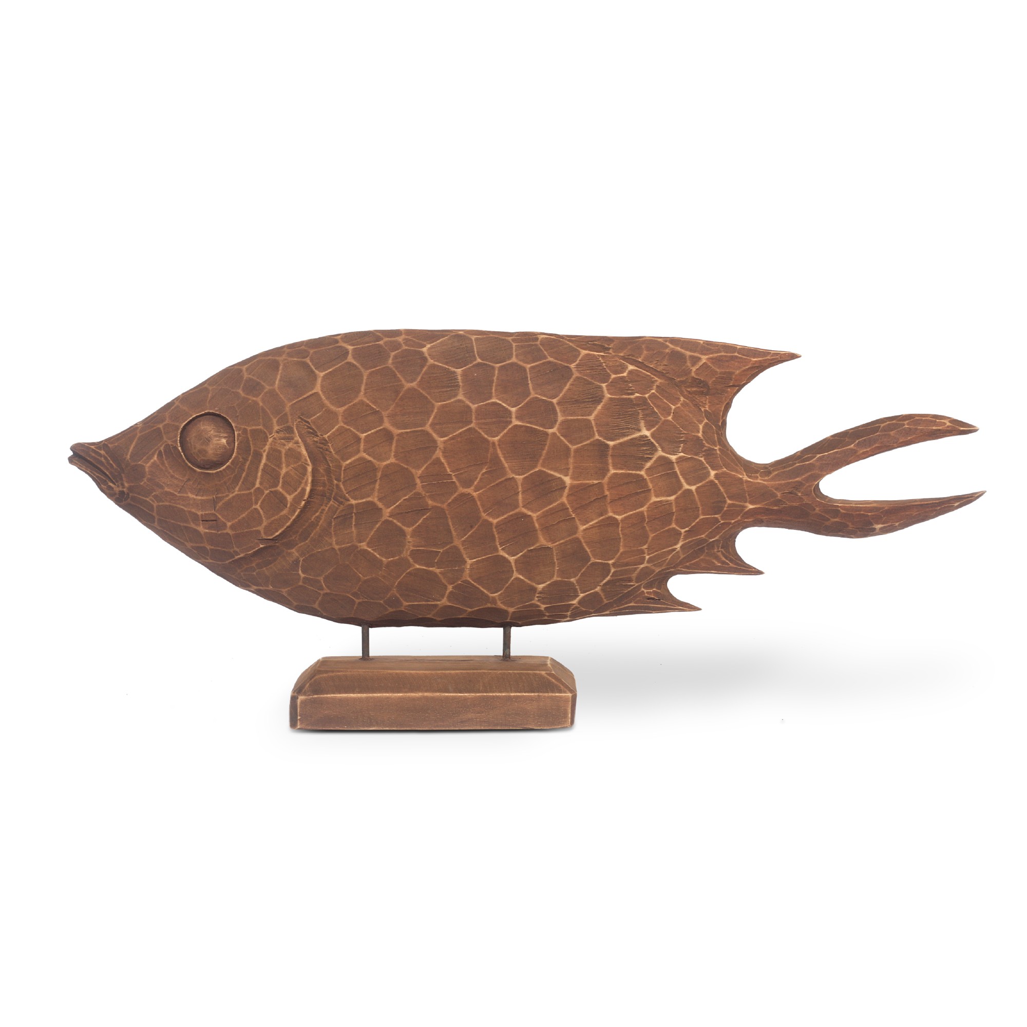 Fisch 'Marielle' auf Sockel, B 85 cm, H 37 cm, L 15 cm von fischer's lagerhaus