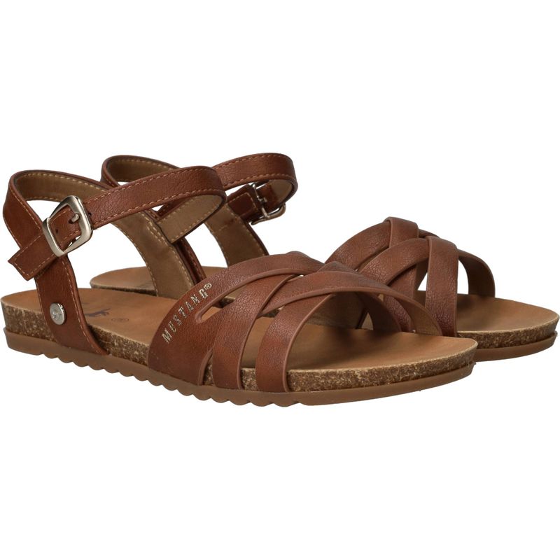 Mustang Sandalen Bruin Dames