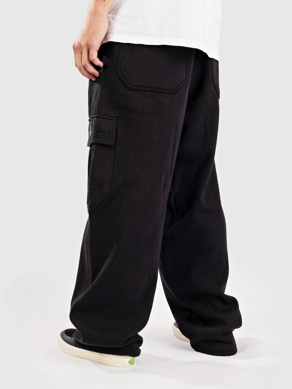 Ninth Hall Stash Baggy Cargo Sweatpants black