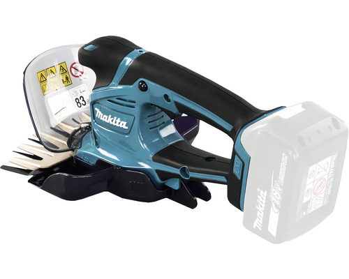 Makita DUM604ZX accu-grasschaar met struikschaarmes en opvangbak (accu en lader niet inbegrepen), 18V