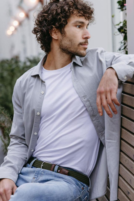 La Boucle groene heren riem