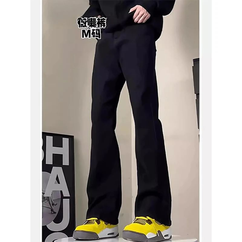 Kimeya - Hoge taille flared jeans