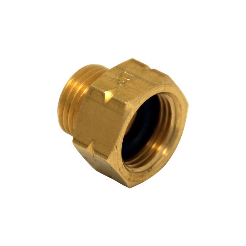 DREHMEISTER Gas Befüllstutzen D2 (KLFxIG W21,8x1/14 LH)