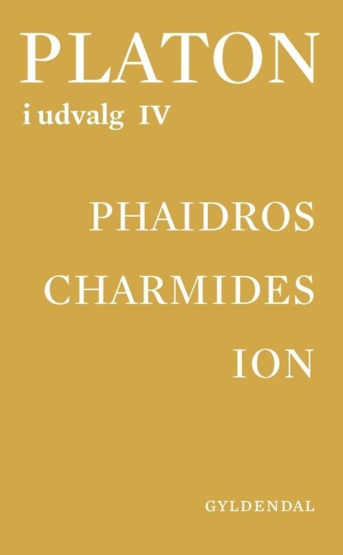 Platon I Udvalg - 4 - Jette Hesse - Bog