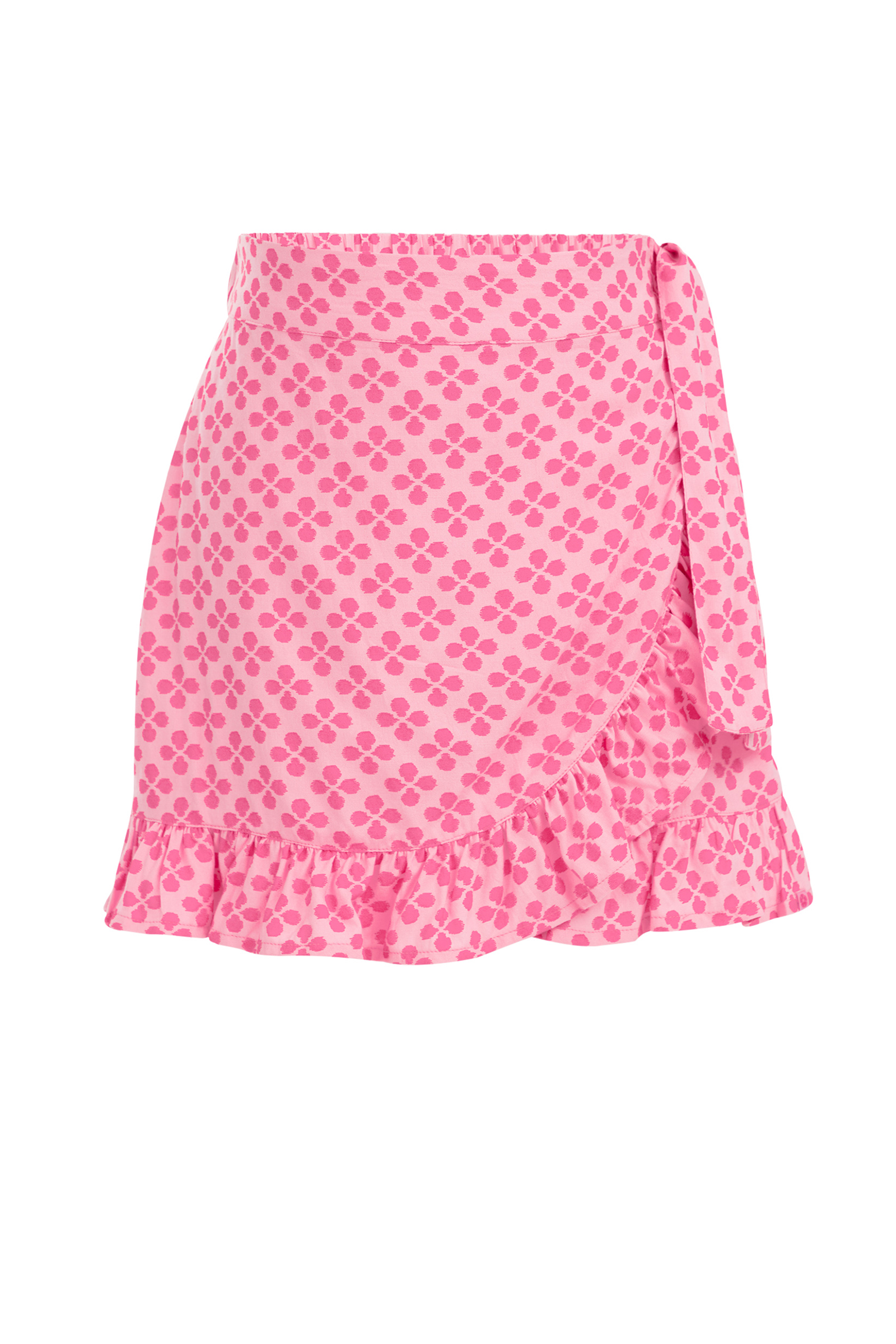 Meisjes broekrokje met dessin WE Fashion Roze