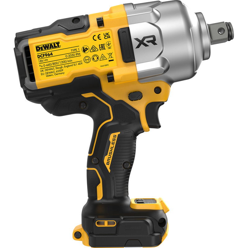 DeWALT DCF964NT-XJ 18V XR Basic accu slagmoersleutel 3/4" (body) 18V Li-ion