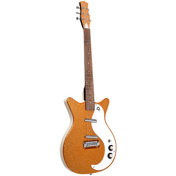 Danelectro 59M NOS+ Orange Metalflake