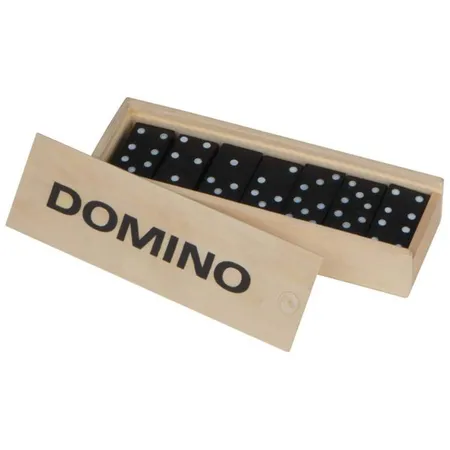 Macma Domino Spiel aus Holz Reisespiel