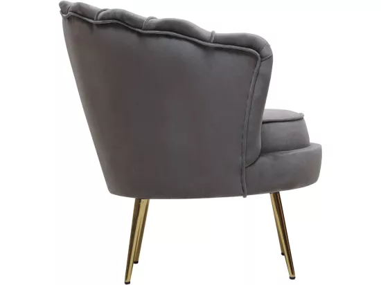 Fauteuil en velours 