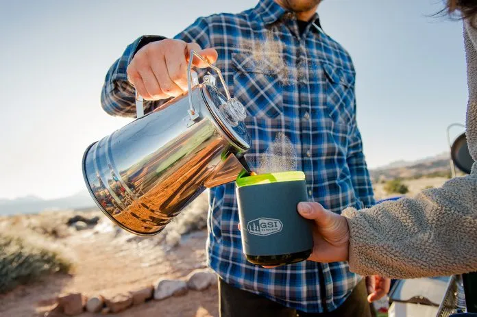 GSI Outdoors GLACIER STAINLESS 6 CUP PERC NoColour