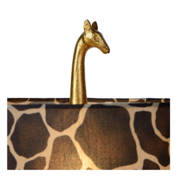 Lucide EXTRAVAGANZA MISS TALL tafellamp Ø 25 cm mat goud / Messing