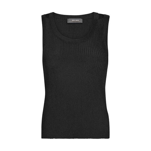 Mos Mosh Relena Imanja Knit Tanktop, Black, L