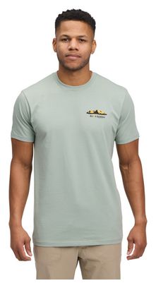 T-Shirt Black Diamond Mounatinscape Vert Homme