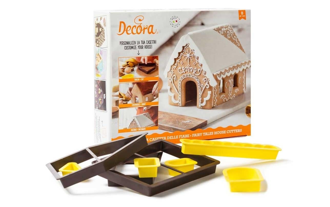 Ausstechform »Decora Lebkuchenhaus 8-teilig« Kunststoff 8 Stk. tlg.