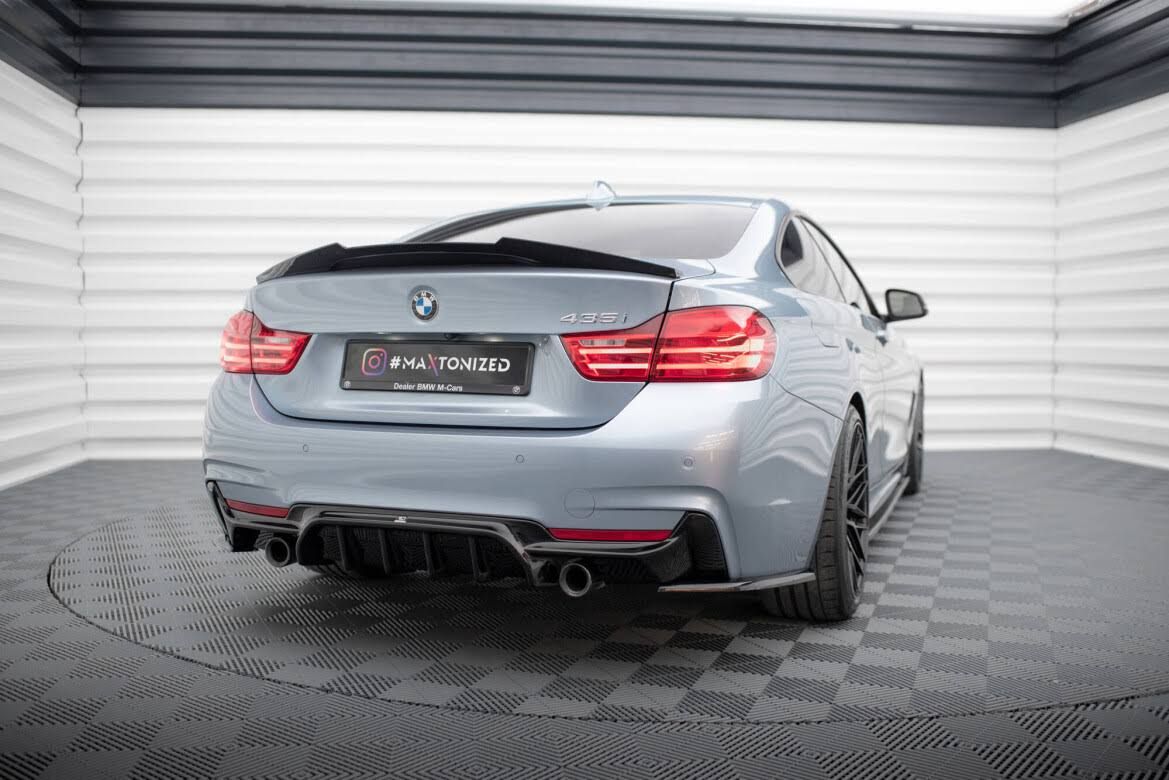 Heck Ansatz Diffusor für BMW 4er Coupe / Gran Coupe / Cabrio M-Paket F