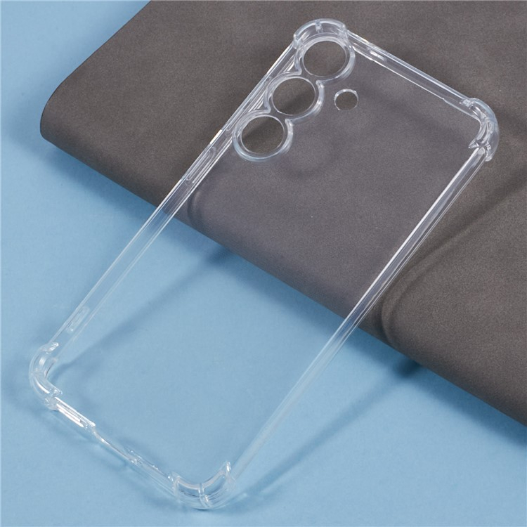Samsung Galaxy S25  Plus Gummi Hülle Air Cushion Fallschutz   Kameraschutz - Transparent