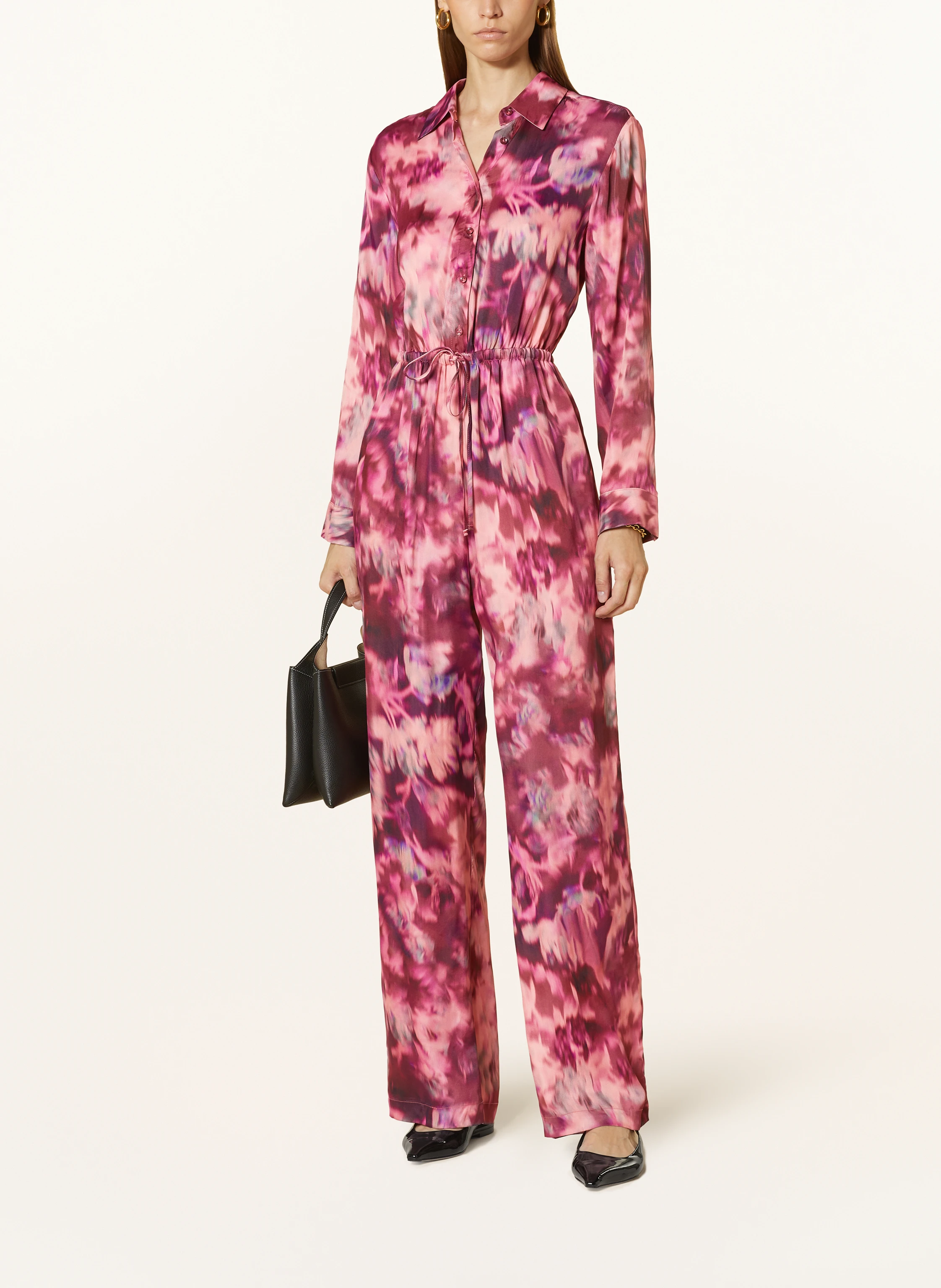 MRS & HUGS Jumpsuit aus Satin