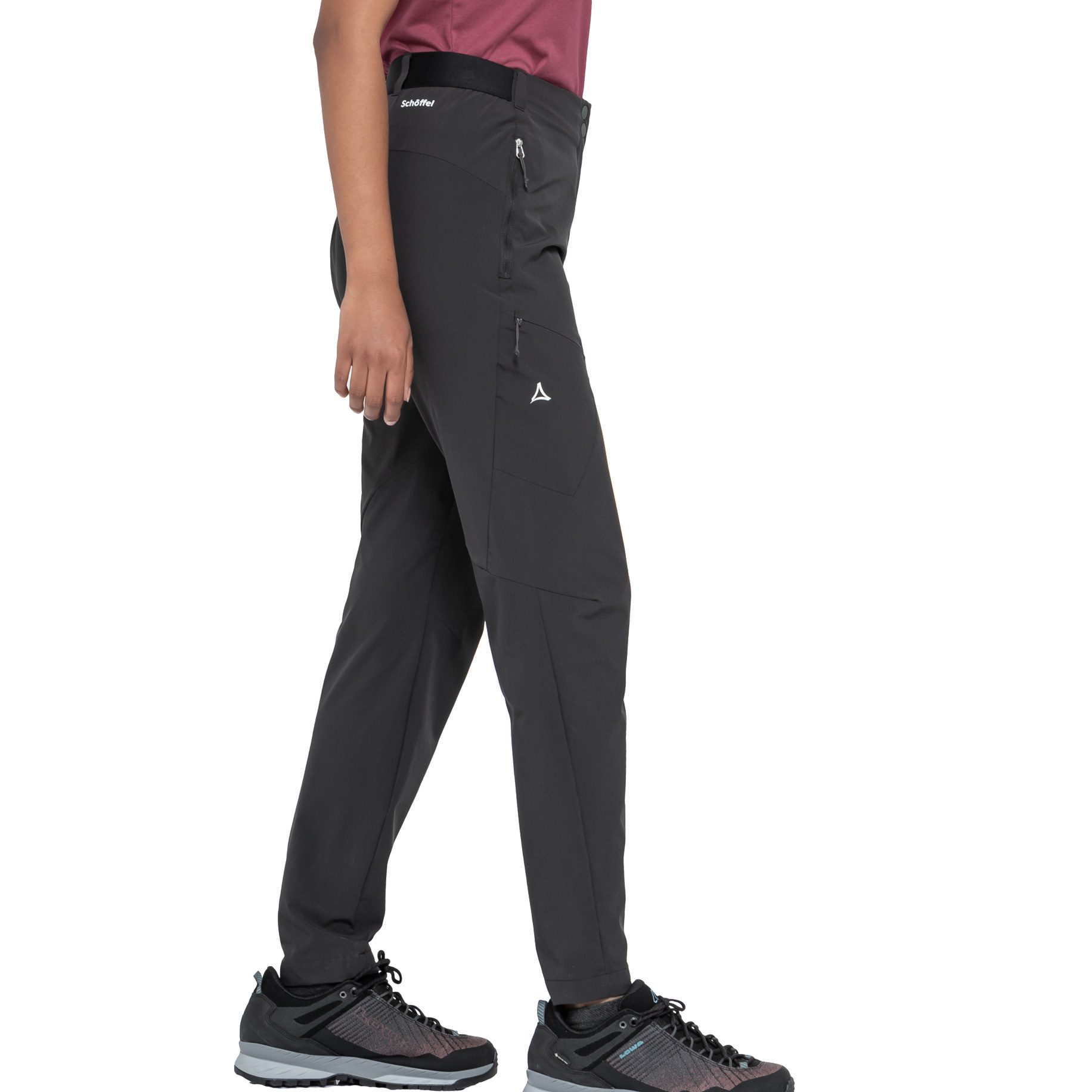 Schöffel Blaustein Wanderhose Damen schwarz