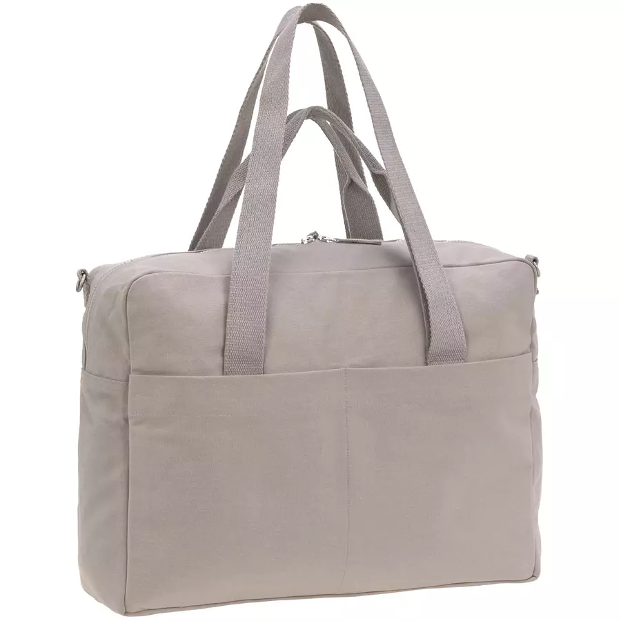 LÄSSIG Wickeltasche Green Label Cotton Essential Bag taupe