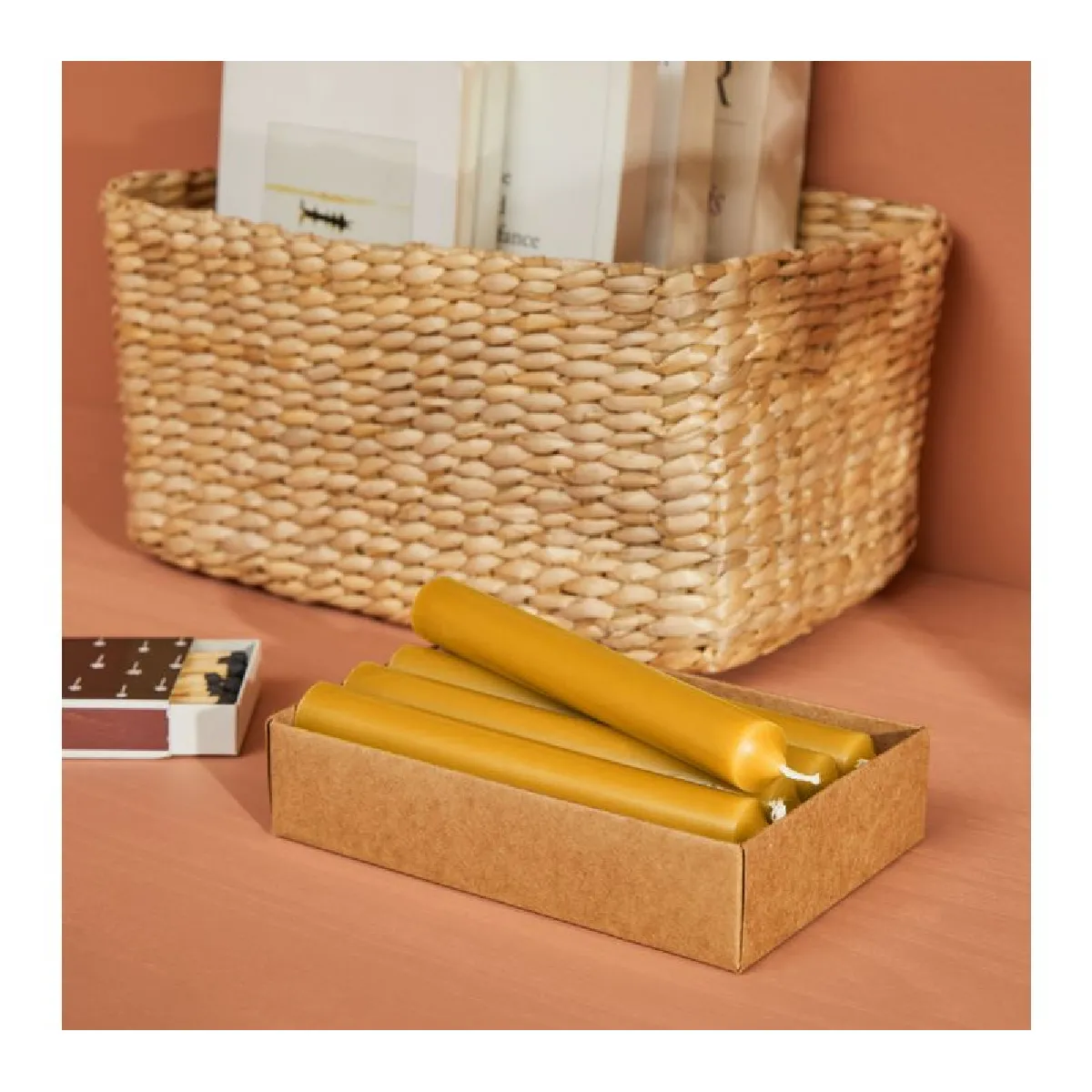 But Bougies x10 UNIO - Jaune