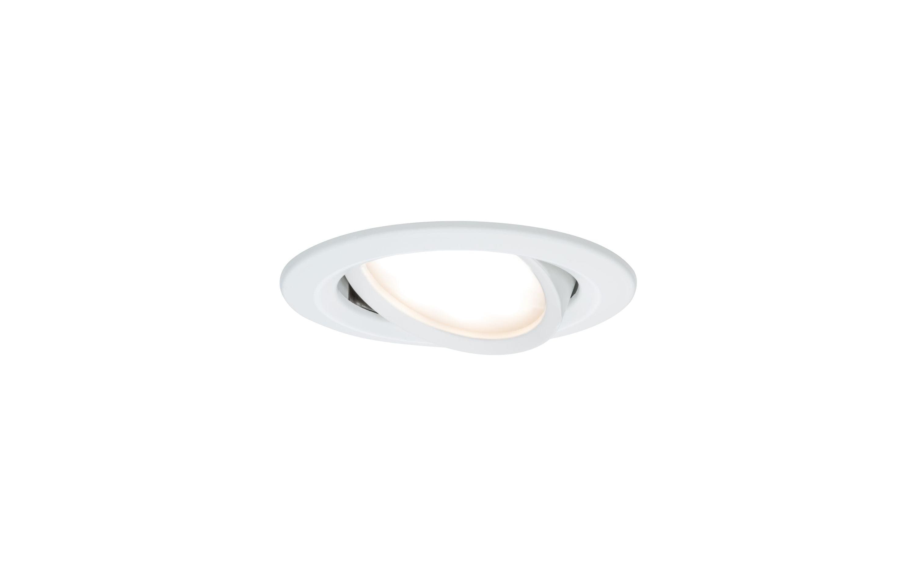 Einbauspot Nova Plus Coin Set, 3 x 6 W, 2700 K, WeissLED Einbauspot Basisset