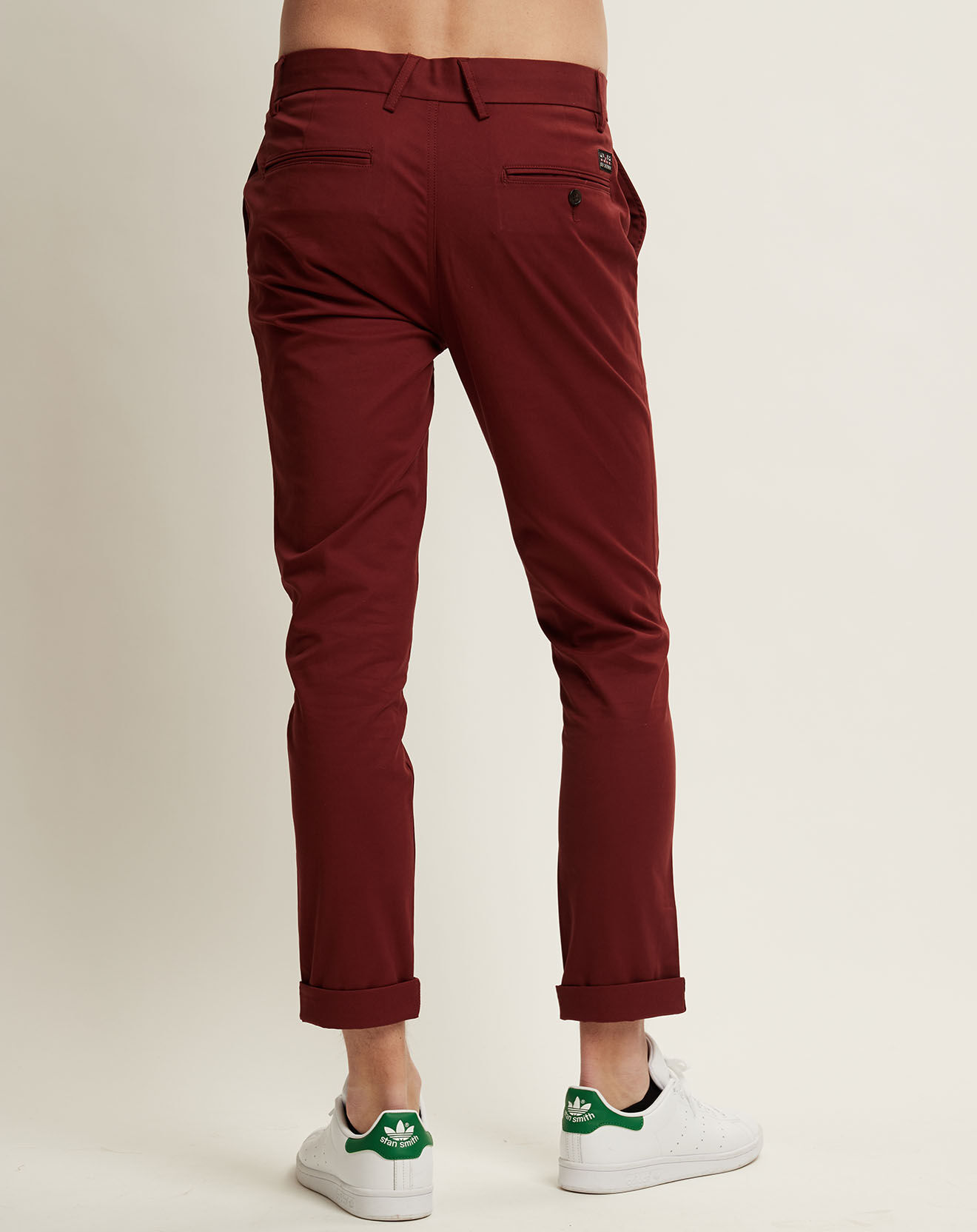 Ben Sherman Pantalon Skinny Arthur bordeaux