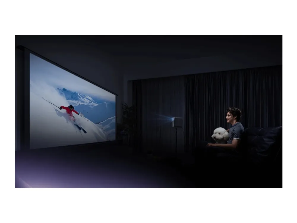 Xiaomi Smart Projector L1 Pro - LCD-projektor - bærbar - 400 ANSI lumens - Full HD (1920 x 1080) - 1080p - 802.11ac wireless / Bluetooth 5.0