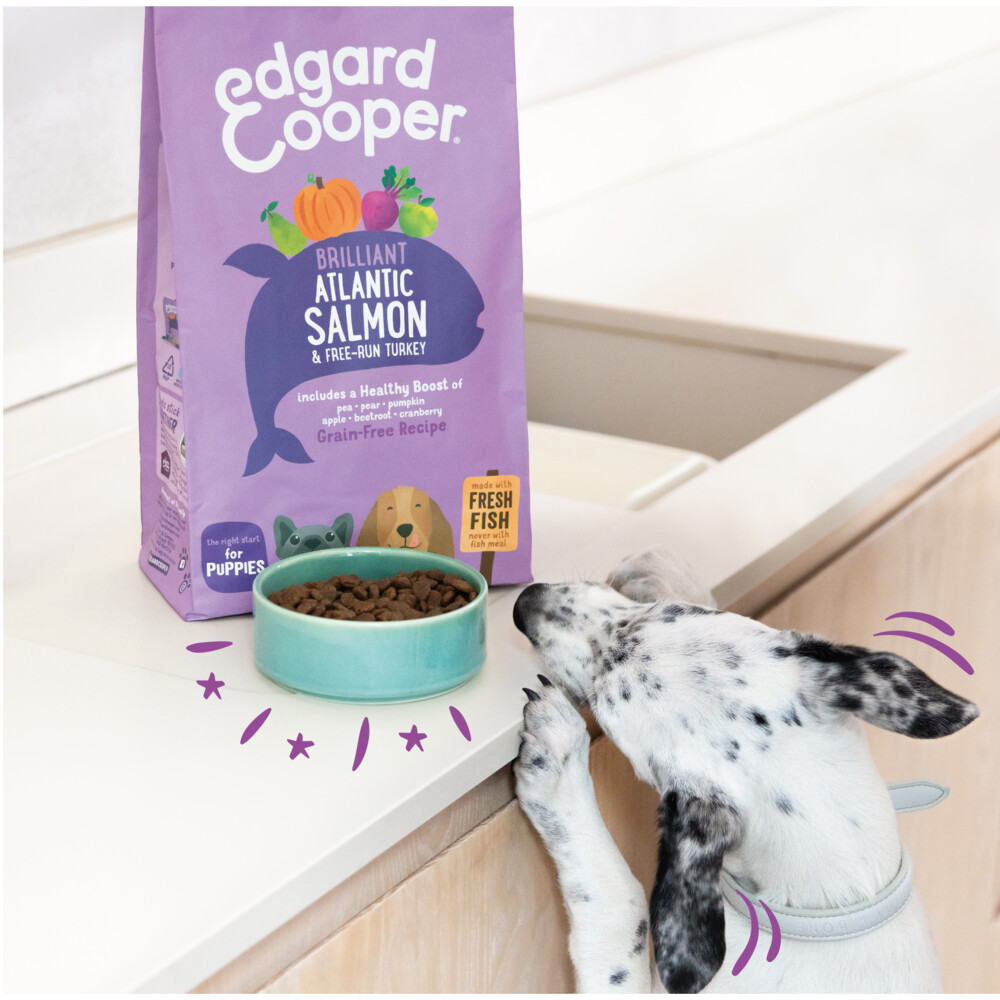 Edgard & Cooper Hondenvoer Puppy Verse Zalm en Kalkoen7 kg