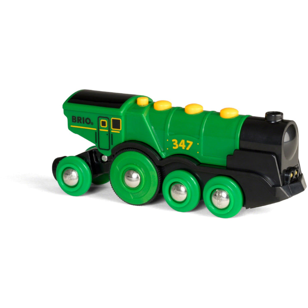Køb BRIO® 33593 Stort, Grønt Lokomotiv, B/O