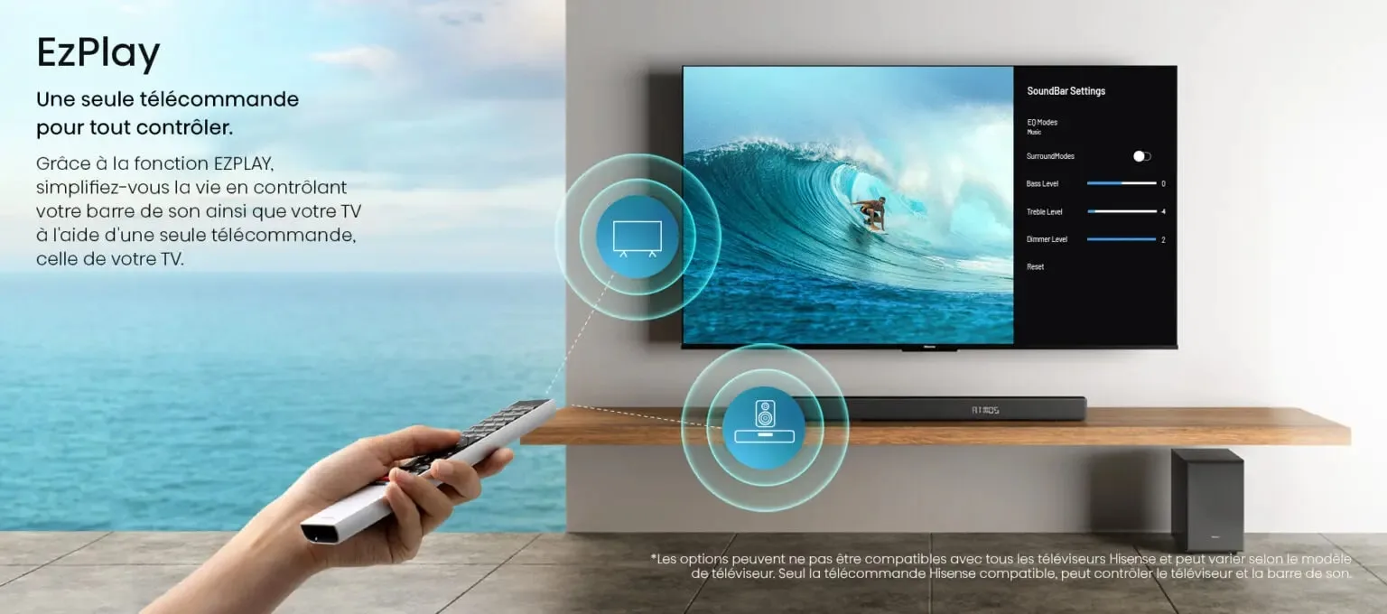 Hisense AX5125H Home-cinéma sans fil