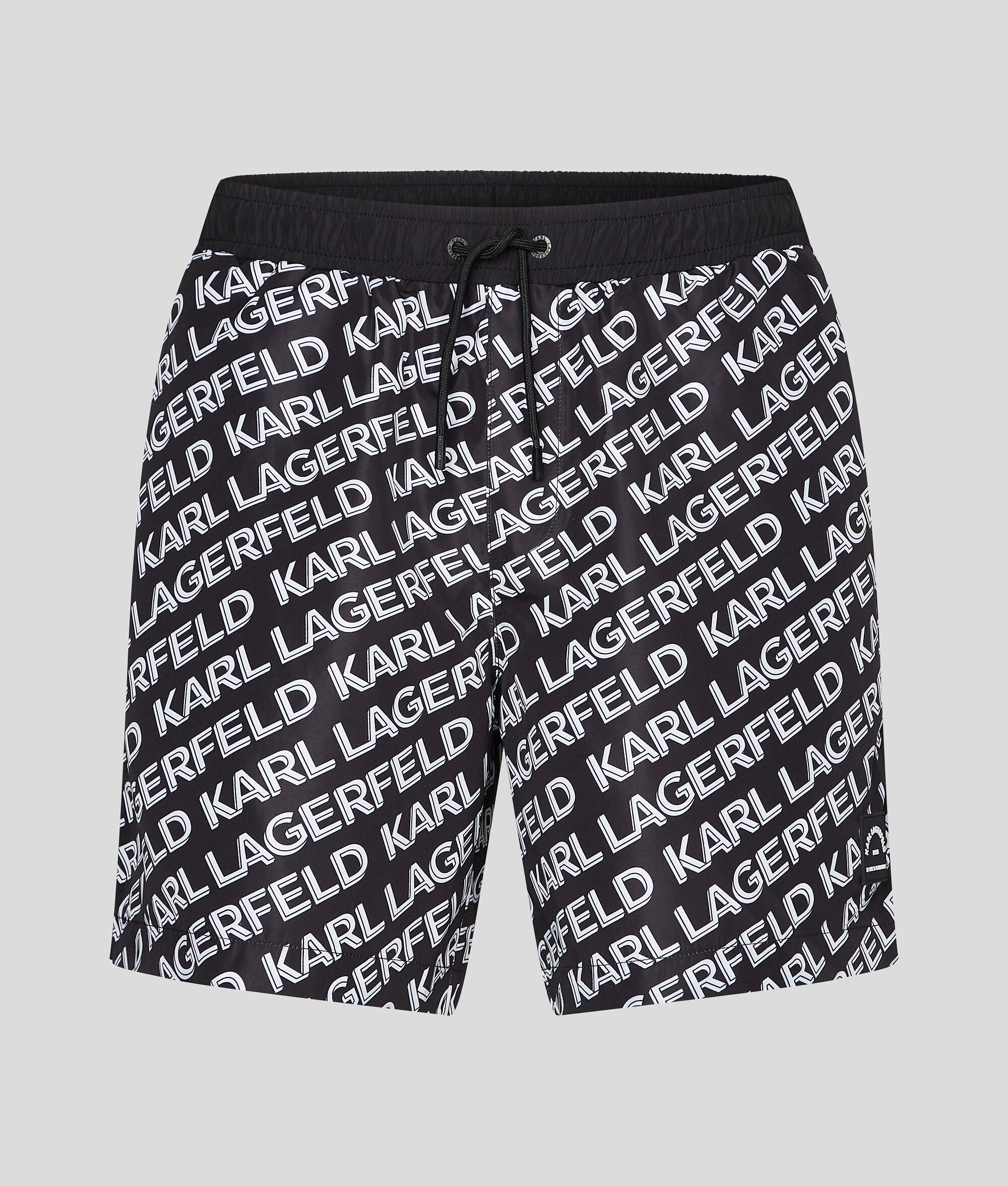 SHORT DE SURF AVEC LOGO KARL EN DIAGONALE RUE ST-GUILLAUME
