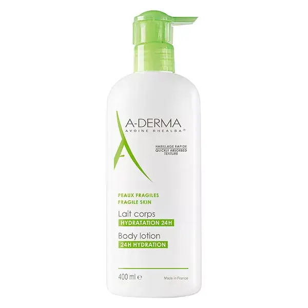 Loção Corporal Hidratante 24 Horas A-Derma Essentials 400ml